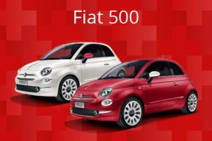 Fiat 500, Swiss Edition, Weiss, Rot, Sondermodell