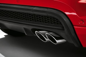 Fiat 500X Sport, Rot, Neu, von aussen, Auspuff